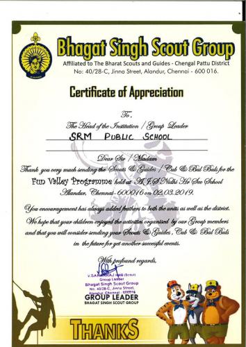 Bhagat Singh Scout Group  02032019
