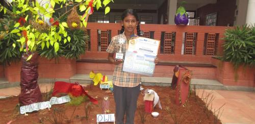 National Level Speech Competition Winner (3rd Place)-Harshini S